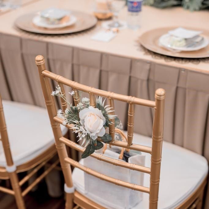 Rose gold chiavari chairs on sale