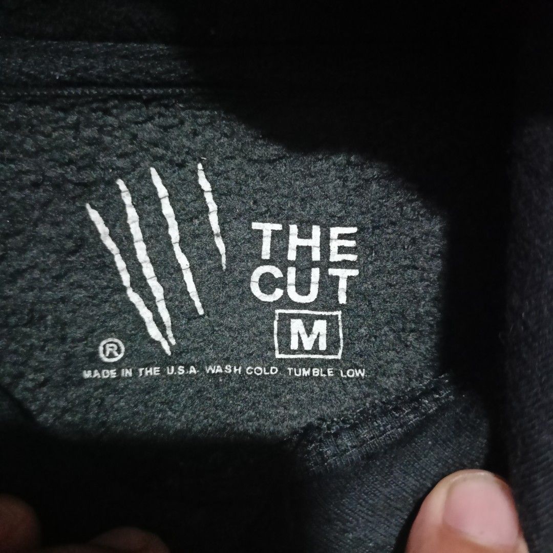 COMME des FUCKDOWN black hoodie jacket, Men's Fashion, Tops & Sets ...