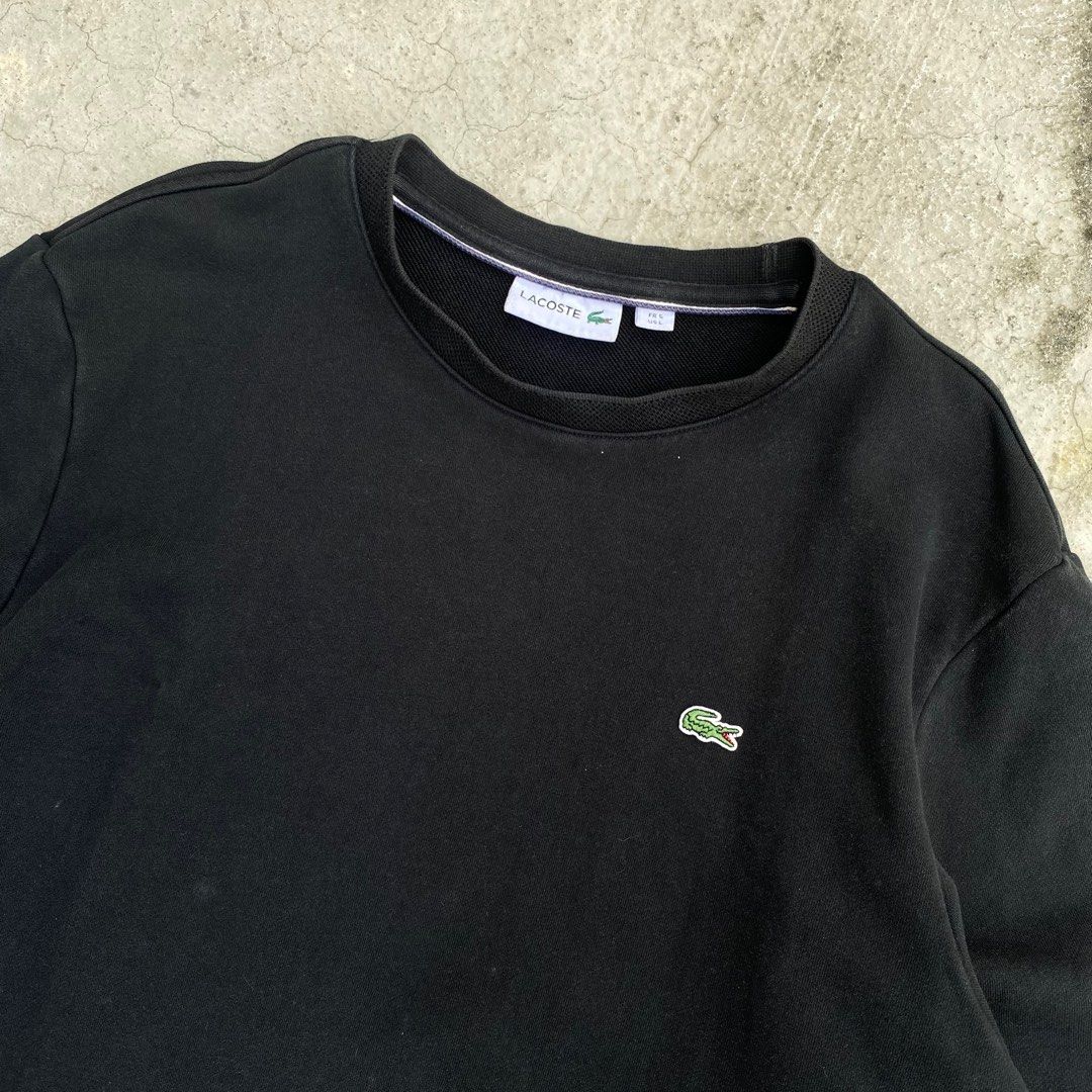 Crewneck lacoste second store