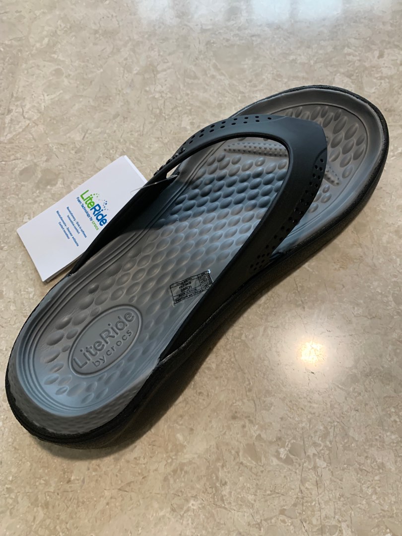Crocs Literide Flip, Men's Fashion, Footwear, Flipflops and Slides on ...