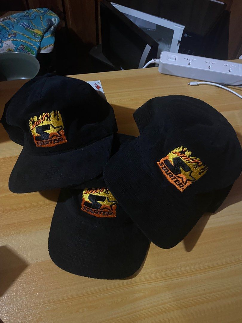 Curduroy Starter Hot Fire SnapBack Cap (Category: Caps & Hats) located in Baguio. Submitted by kAzuMi41 (Listing ID 1213286290, Image 1). Description: Curduroy Starter Hot Fire SnapBack Cap Brandew 2k each 3 pcs available .