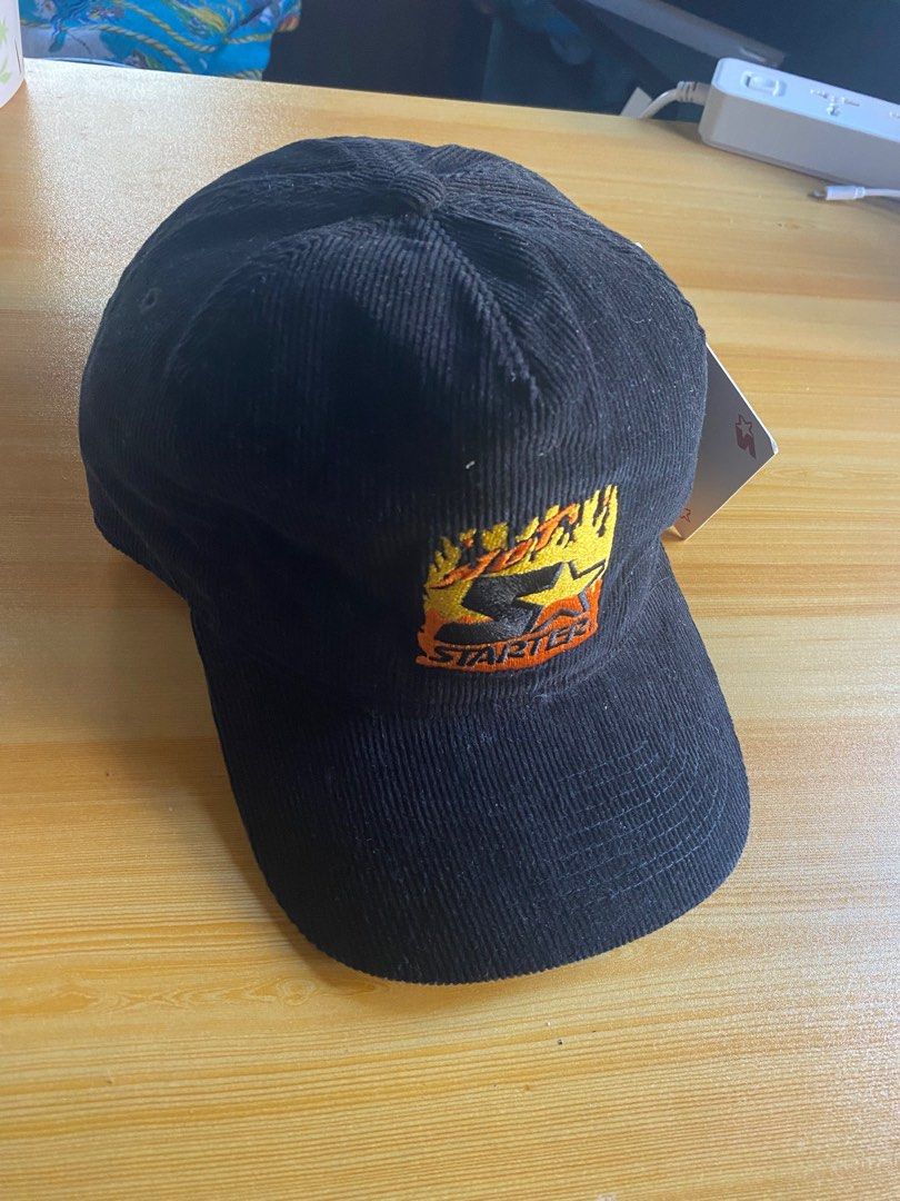 Curduroy Starter Hot Fire SnapBack Cap (Category: Caps & Hats) located in Baguio. Submitted by kAzuMi41 (Listing ID 1213286290, Image 2). Description: Curduroy Starter Hot Fire SnapBack Cap Brandew 2k each 3 pcs available .