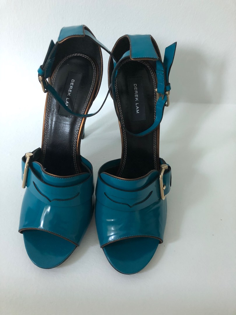 Derek Lam azur leather 10cm heel, Women's Fashion, Footwear, Heels on ...