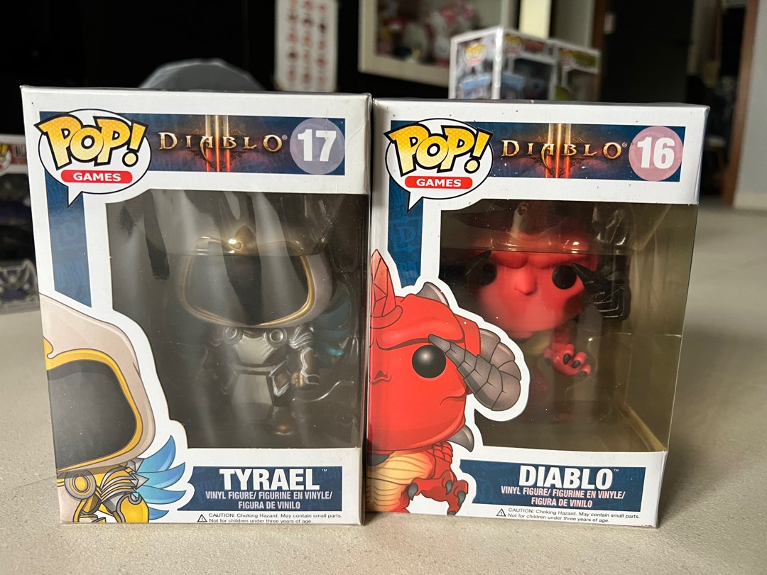 Diablo (set of 2), Hobbies & Toys, Memorabilia & Collectibles, Fan ...