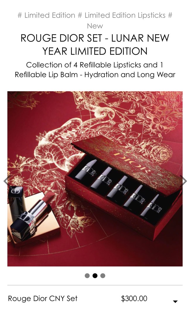 Rouge Dior Set 2023 Lunar New Year Limited Edition