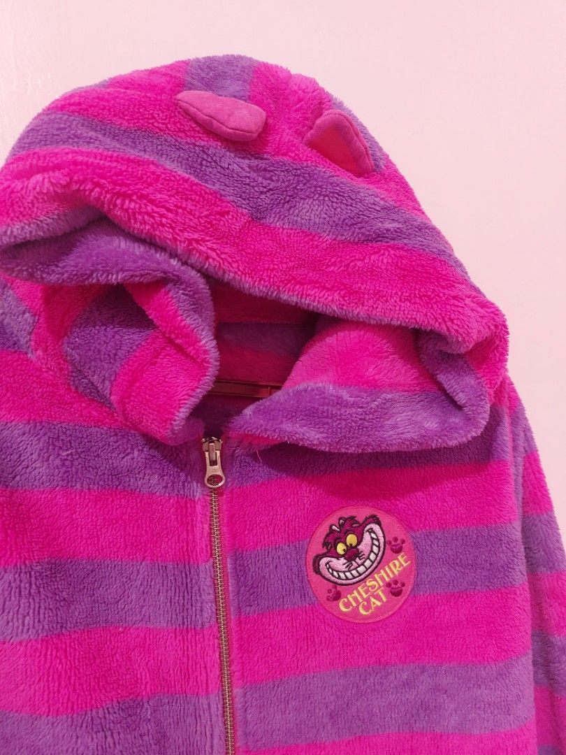 Cheshire cat hoodie with ears clearance