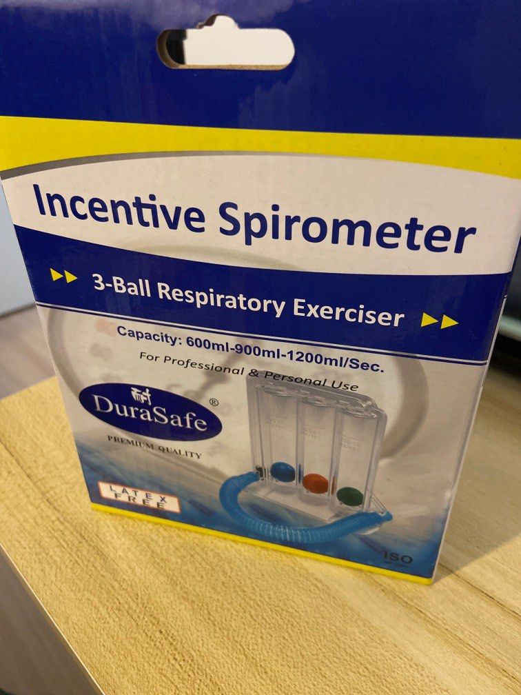 DuraSafe Incentive Spirometer, Health & Nutrition, Health Monitors