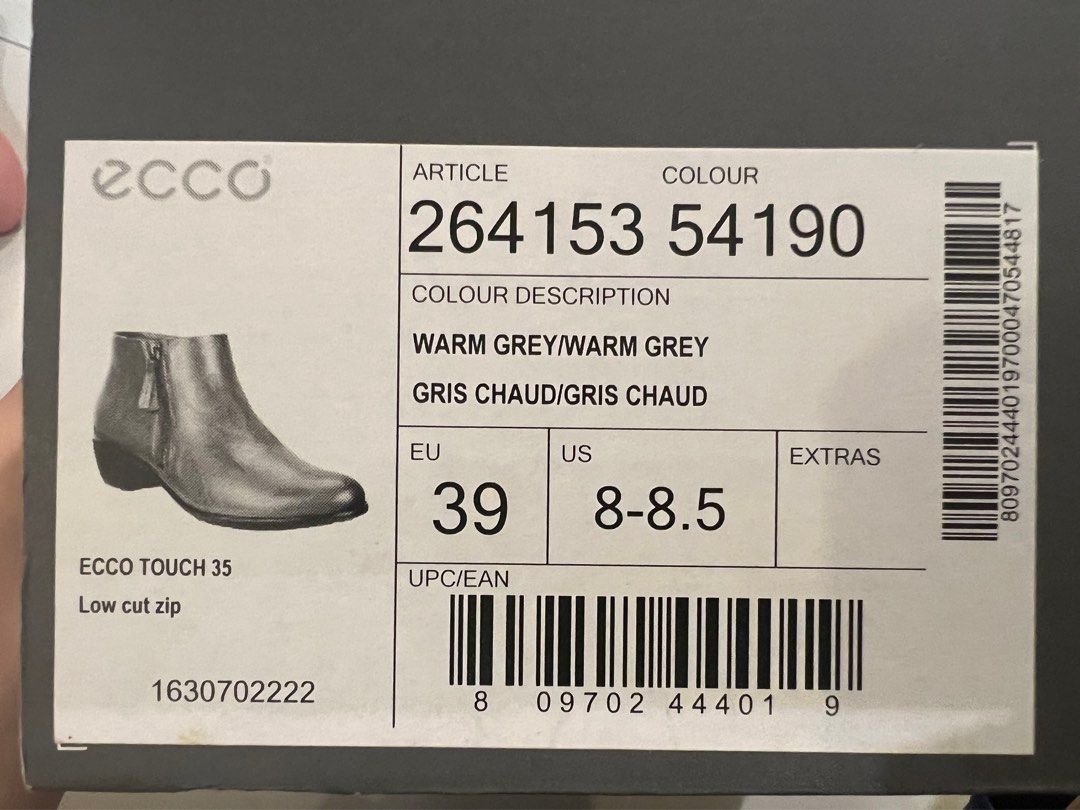 ECCO TOUCH 35 Women s Fashion Footwear Boots on Carousell