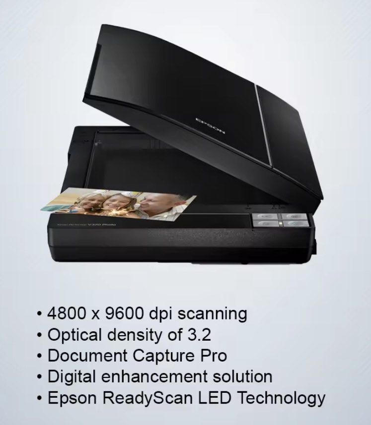 Epson Perfection V370 photo colour image scanner, Computers & Tech