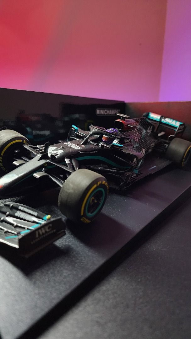 F1 Mercedes Lewis Hamilton Model, Hobbies & Toys, Toys & Games on Carousell