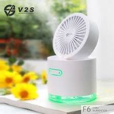 Fan with hudimifier (Category: Fans) located in Manila. Submitted by a_hular (Listing ID 1213358128, Image 1). Description: V2S F6 Fan + Humidifier Bought at Lazada for Php528 (original price Php1078) White in color Rfs: Bought the wrong item .