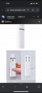 FESTINO - 充電式臉部噴霧Charging Facial Handy Mist White日本購入 全新