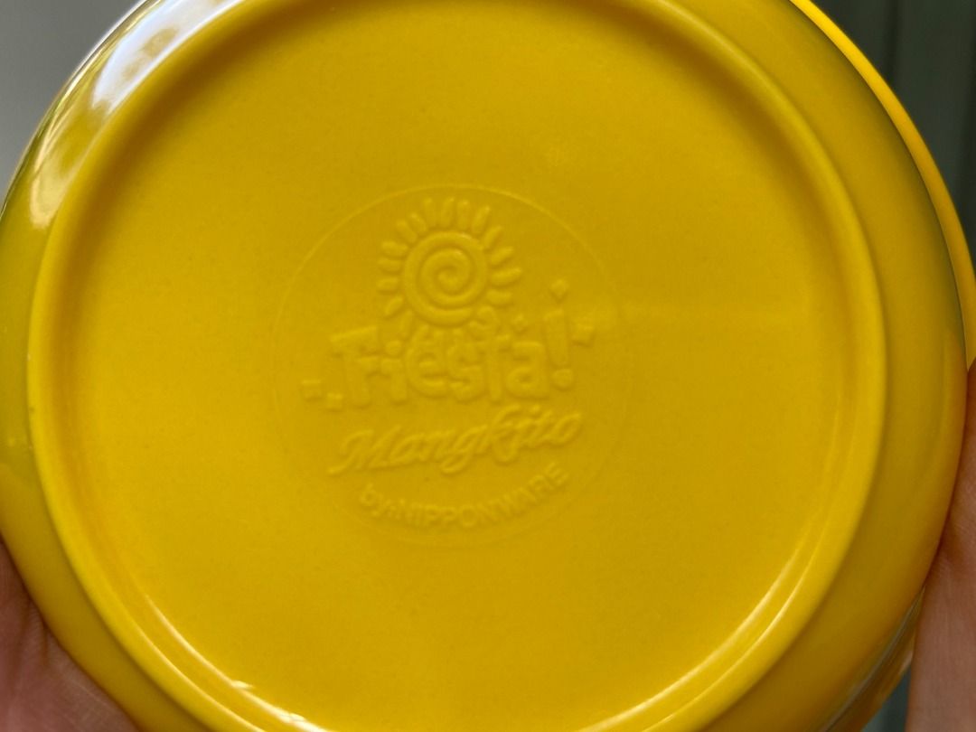 Fiesta by Nipponware Yellow Plate Set 40 pcs, Furniture & Home Living