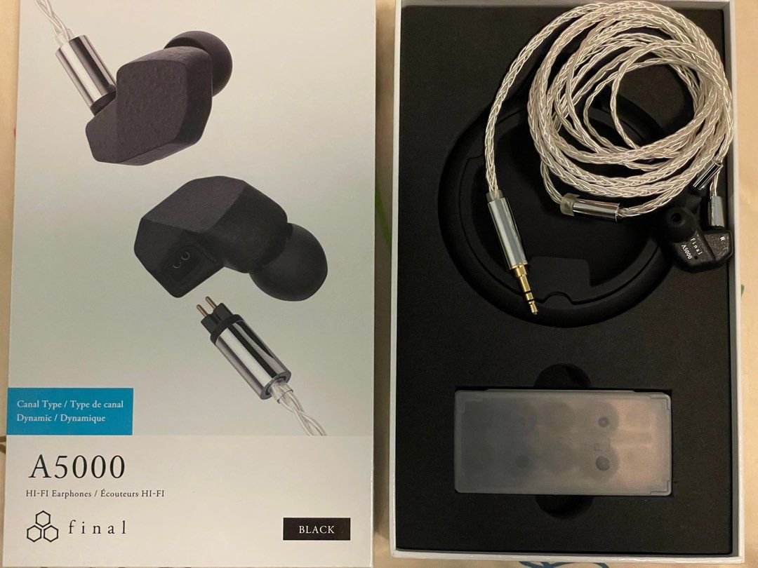 Final audio A5000 earphone, 音響器材, 耳機- Carousell