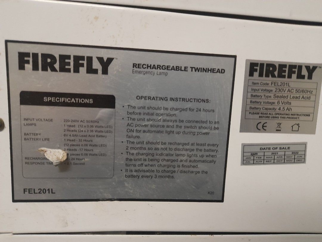 Firefly fel201l sales