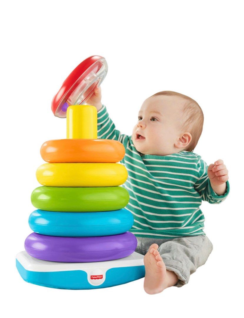 Fisher Price Giant Rock a Stack, Babies & Kids, Infant Playtime on ...