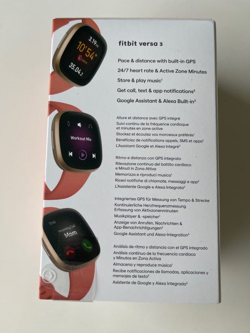 Fitbit versa gps intégré sales