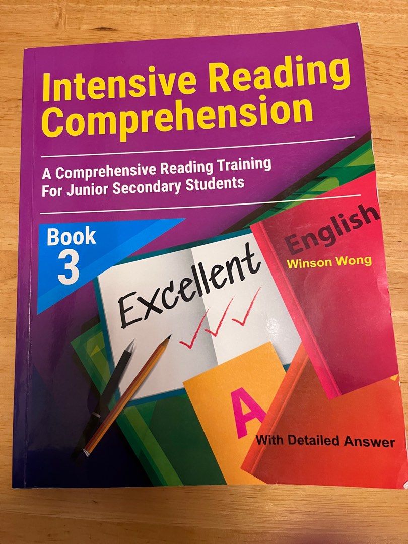 Form 3 English reading comprehension, 興趣及遊戲, 書本 & 文具, 教科書 - Carousell