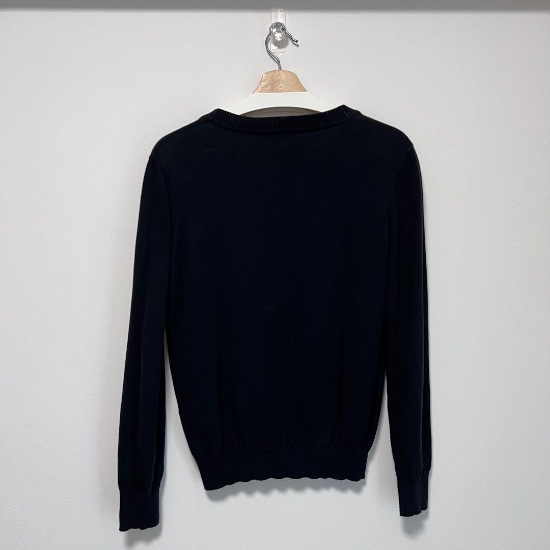 Fred perry sales black cardigan