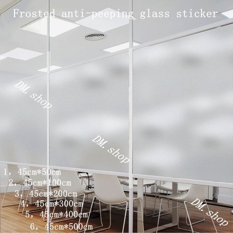 Frosted Glass Sticker, Commercial & Industrial, Construction & Building Materials on Carousell