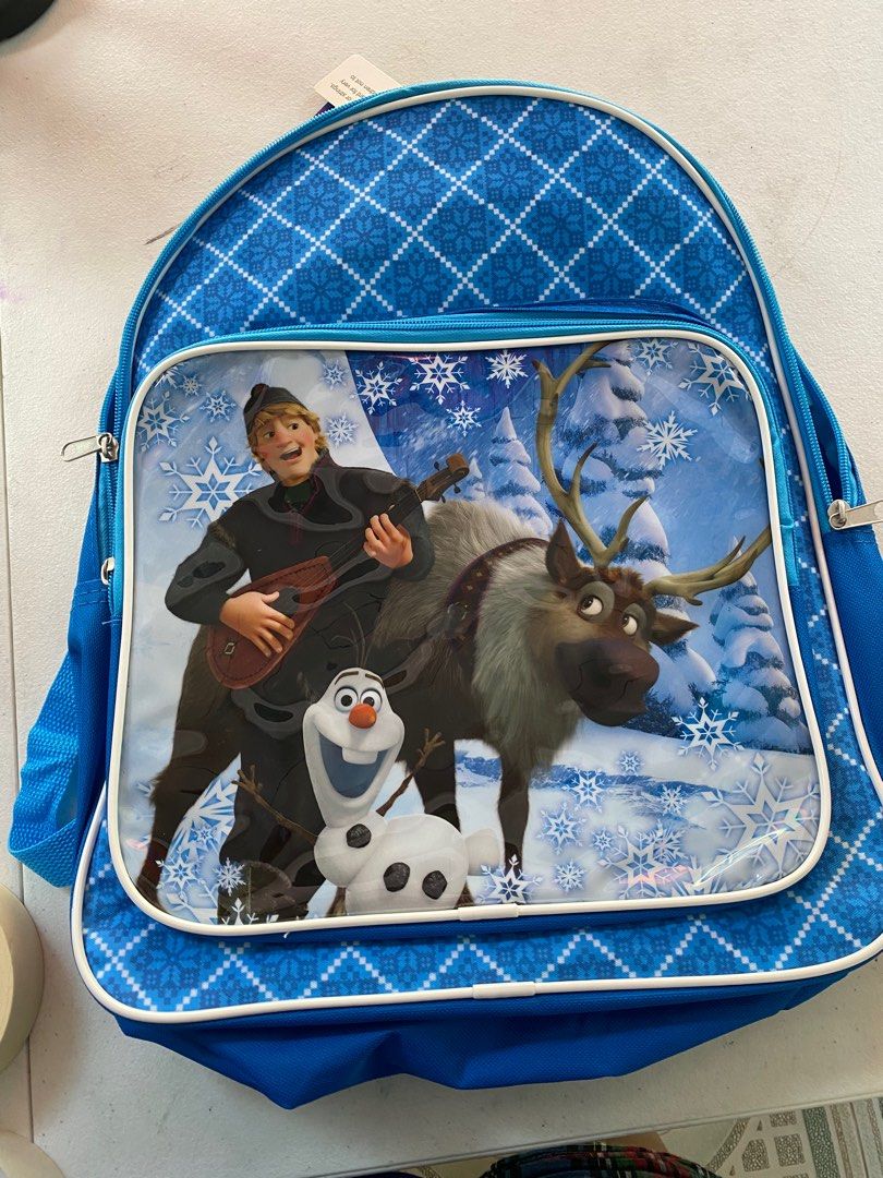 Frozen backpack, Babies & Kids, Babies & Kids Fashion on Carousell