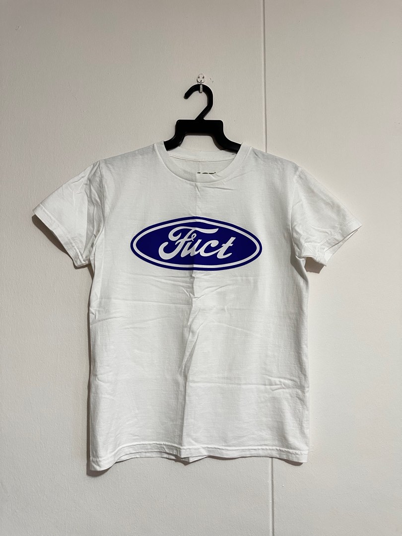 FUCT OG oval logo Ford parody tee