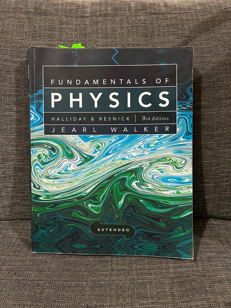 Fundamental of Physics Halliday and Resnick Edisi 9 Extended, Buku & Alat Tulis, Buku di Carousell