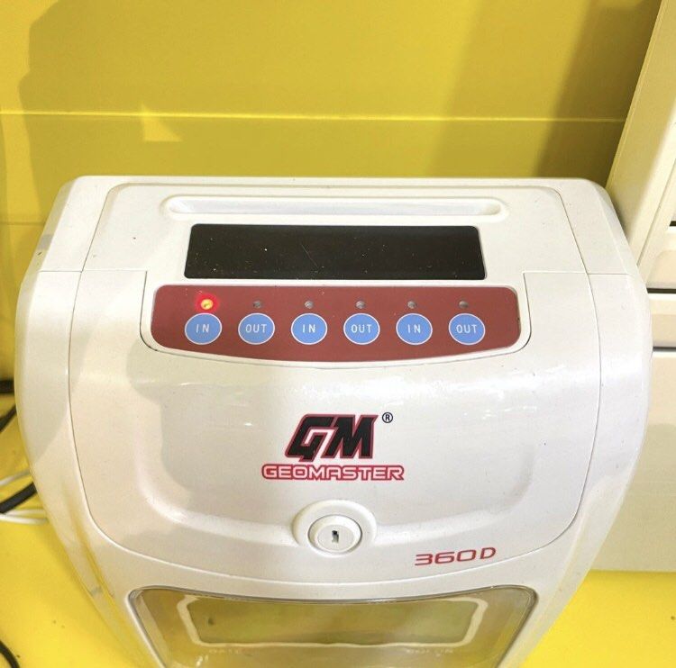 GEOMASTER 360D punch card Machine Time recorder, Everything Else