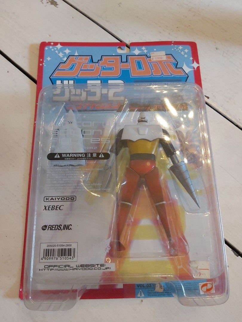 Getter 2 Japan (Category: Figurines & Statues) located in Manila. Submitted by beedle2009 (Listing ID 1213199942, Image 1). Description: Getter 2 Item condition: Very Good Condition This item is old/vintage so please expect some minor stains/damage/deterioration from ageing and so on to both the package and contents. If you have any question or concern, please do not hesitate to PM me. Thank you for visiting. More Vintage toys Soon... Voltes V, D
