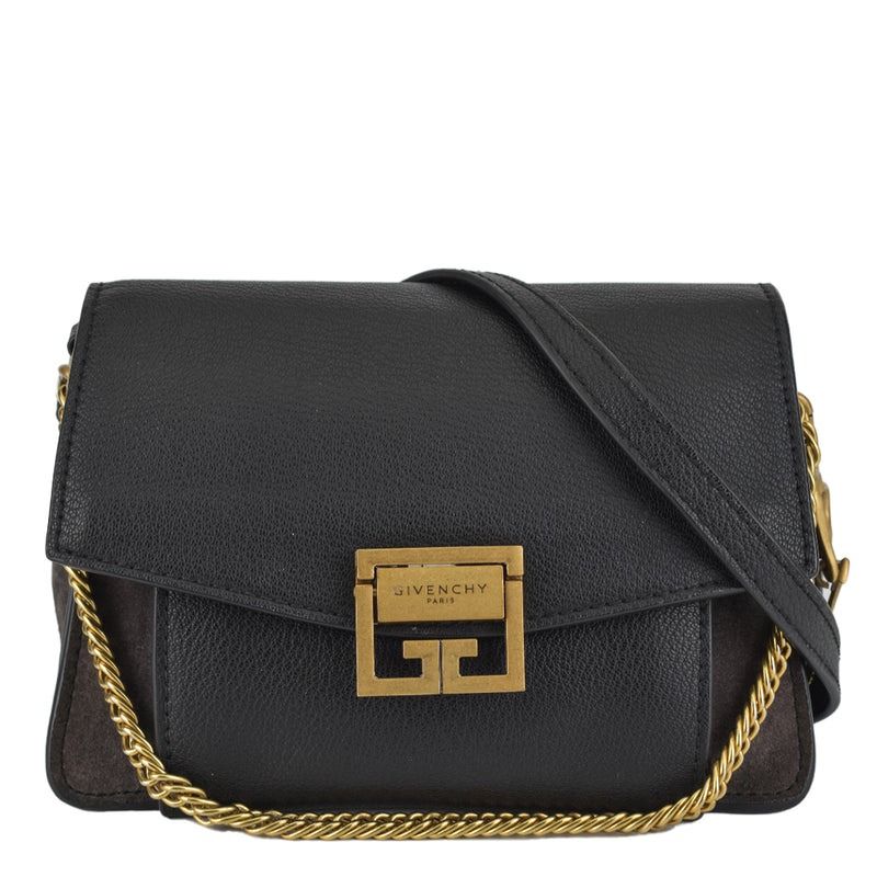 Givenchy GV3 Small Crossbody Bag in Black