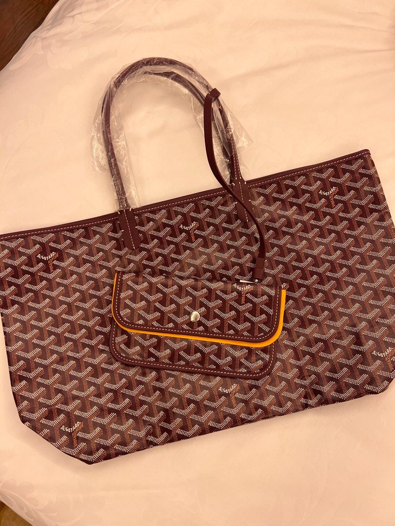 Beautiful Goyard St Louis GM Tote in Burgundy, Women's Fashion, Bags &  Wallets, Tote Bags on Carousell