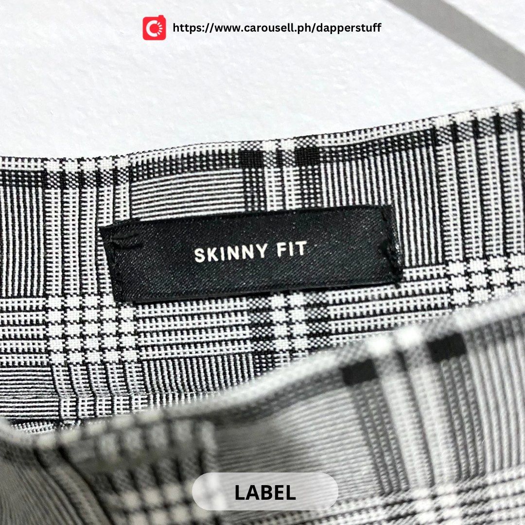 H&M Plaid Trousers (Category: Trousers) located in Manila. Submitted by dapperstuff (Listing ID 1213370720, Image 2). Description: Retail Price: ₱1,595.