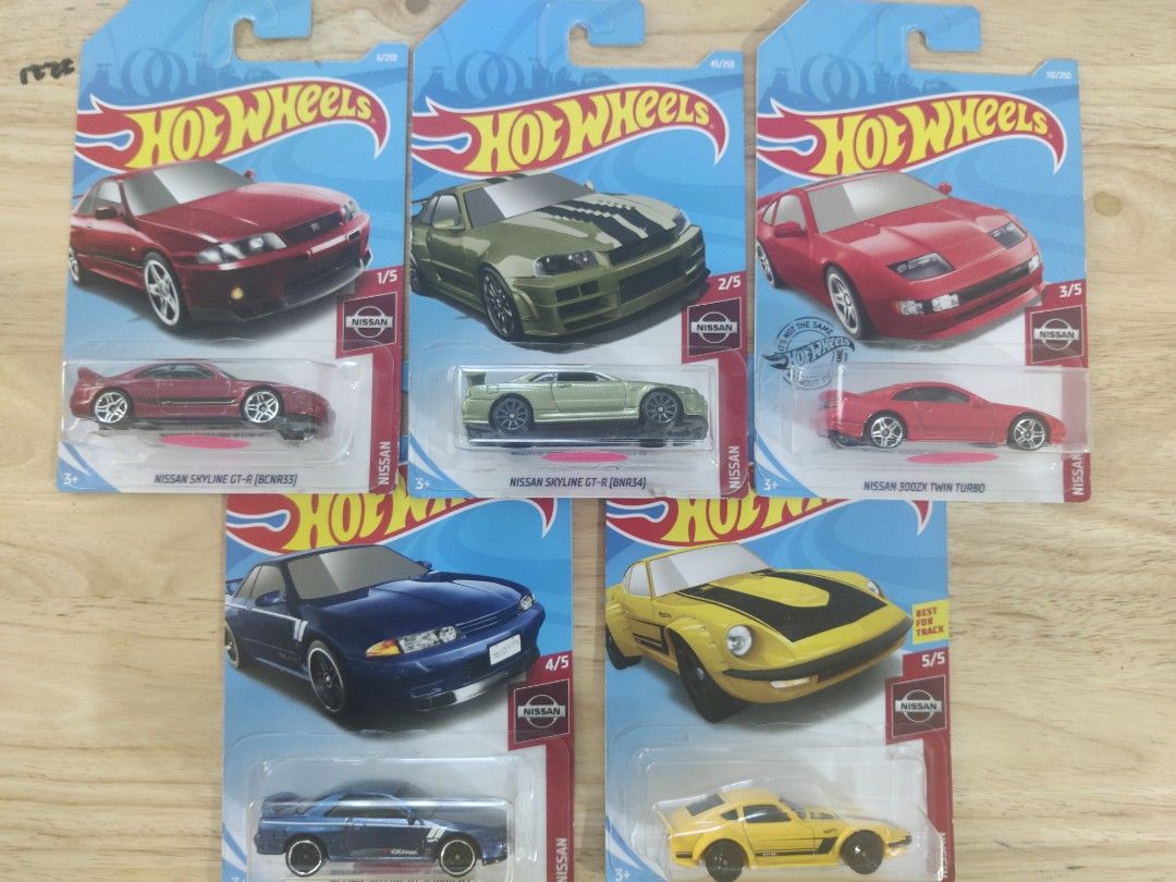 Hot wheels discount nissan series