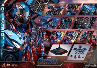 Hottoys MMS547 D34 Iron Patriot Avengers Endgame War Machine 愛國者 復仇者聯盟 終局之戰 鋼鐵愛國者
