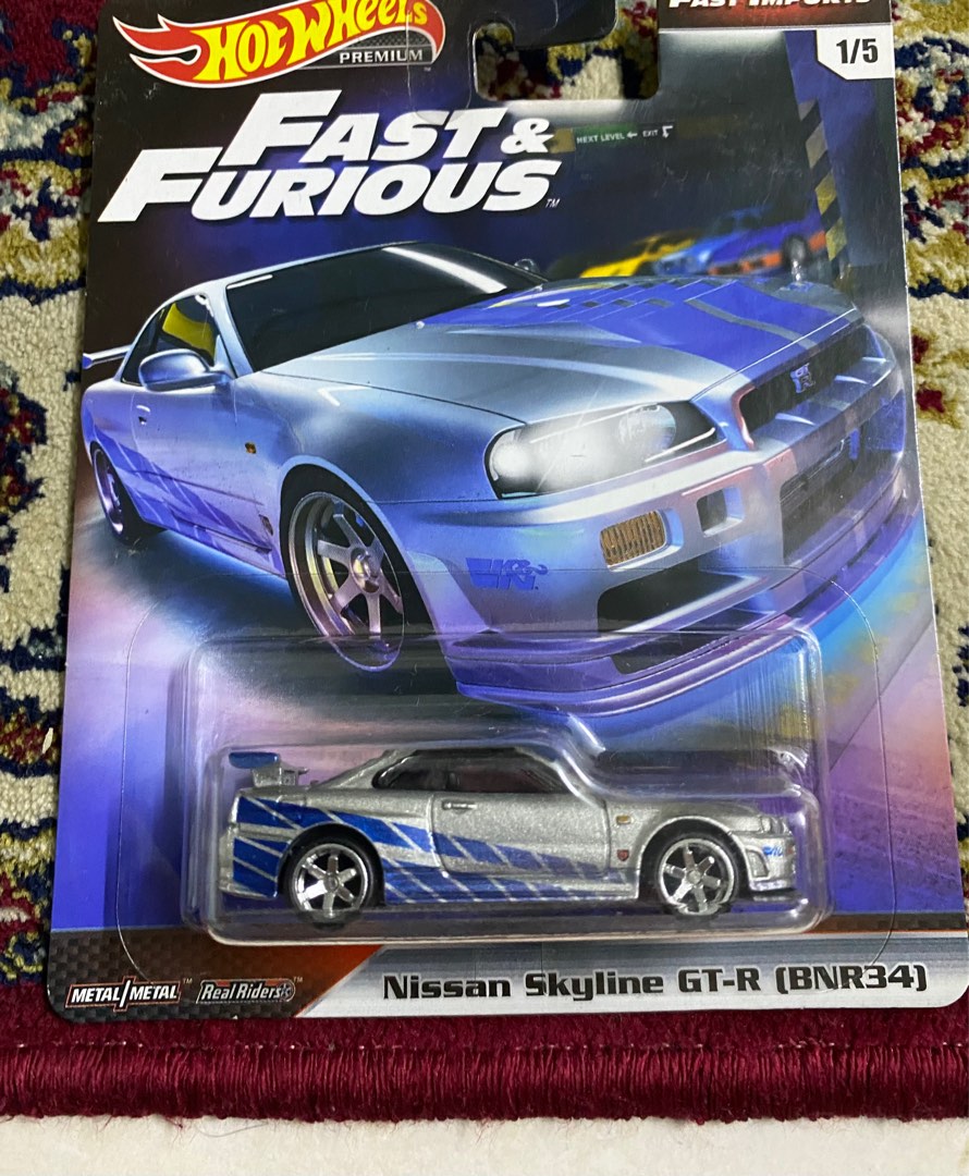 Hotwheels nissan outlet gtr r34