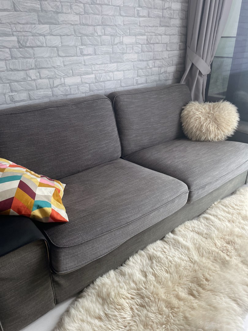 IKEA 2 seats sofa on Carousell
