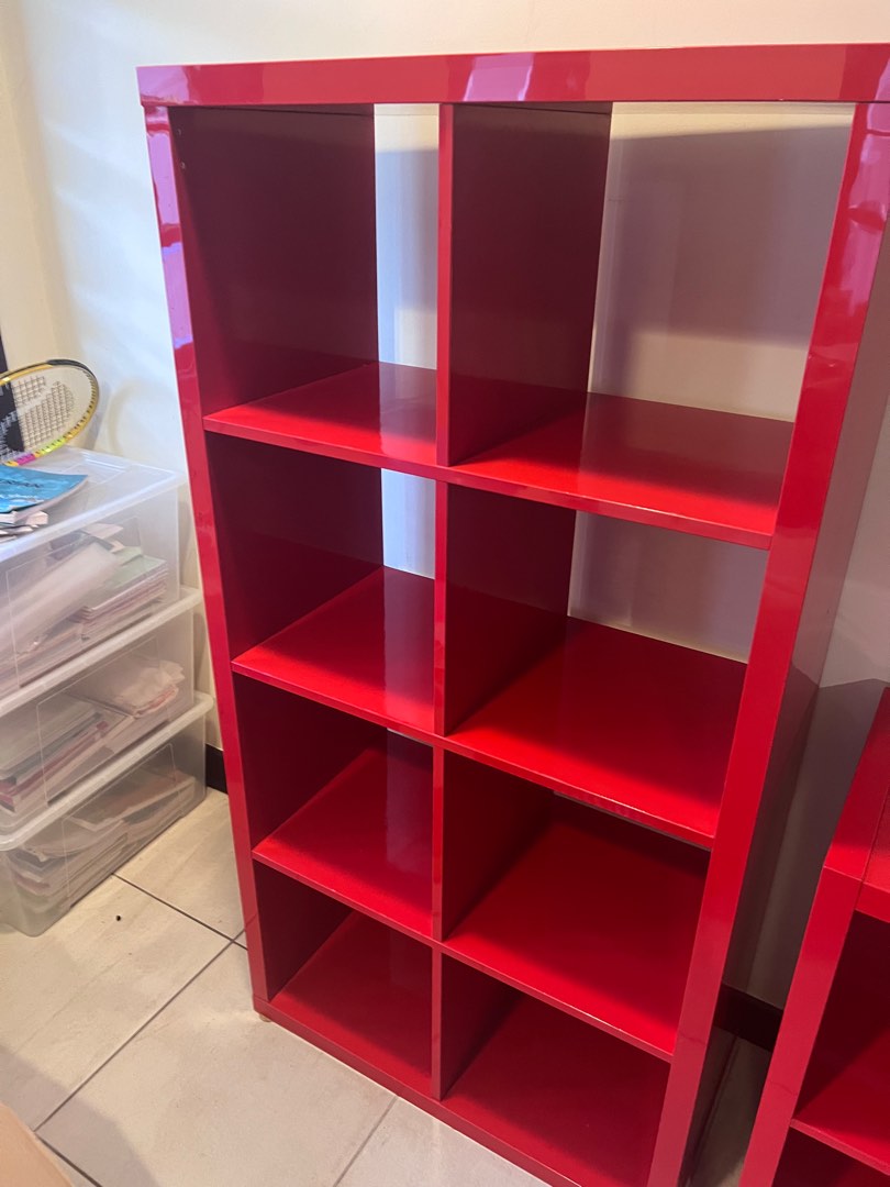 IKEA 2 x Kallax shelves, Furniture & Home Living, Furniture, Shelves