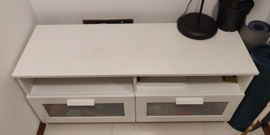 Ikea Brimnes TV console, Furniture & Home Living, Furniture, TV Consoles on Carousell