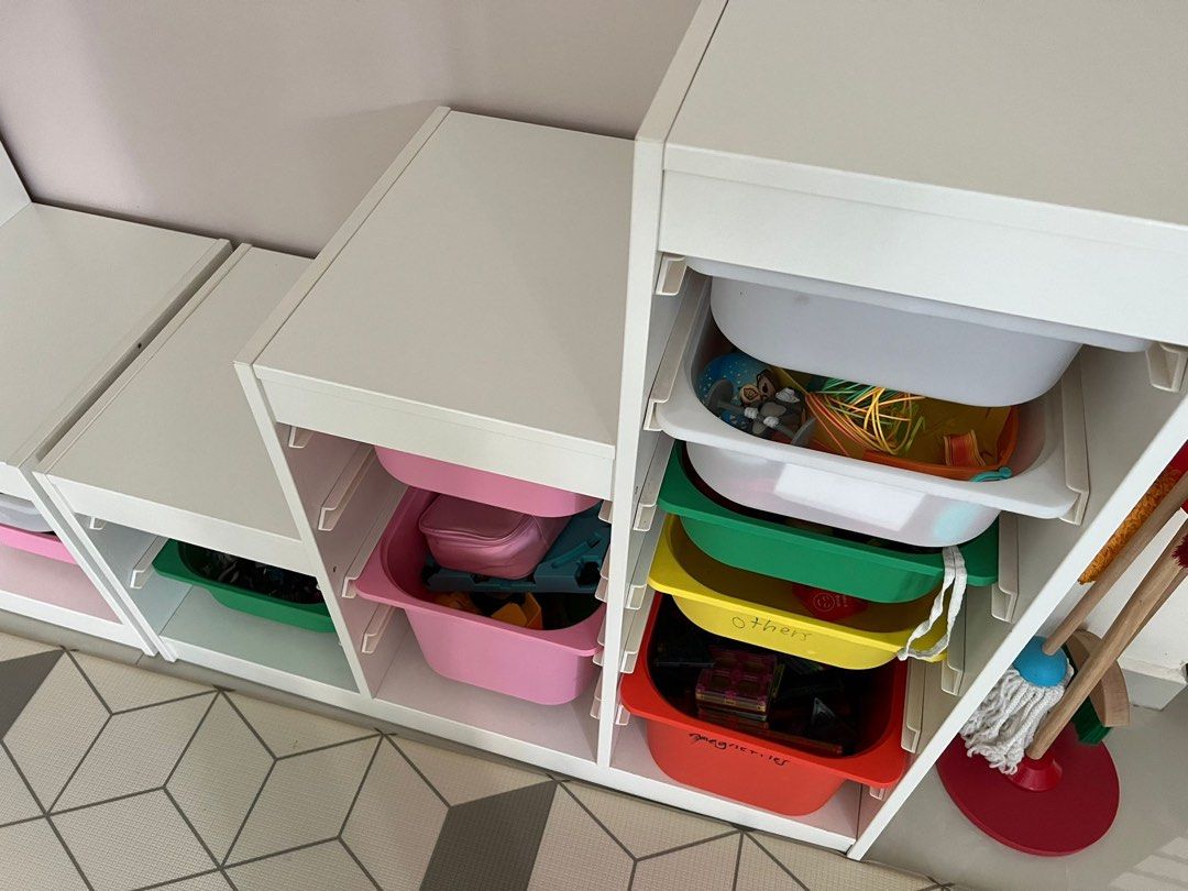 IKEA toy storage, Furniture & Home Living, Furniture, Shelves,