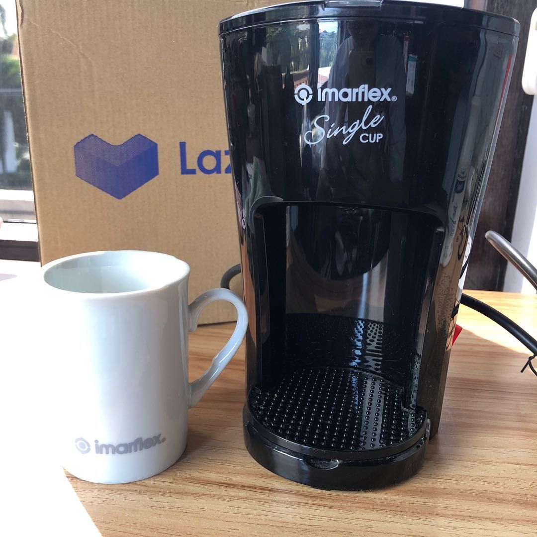 Imarflex Single Cup Coffee Maker, TV & Home Appliances, Kitchen