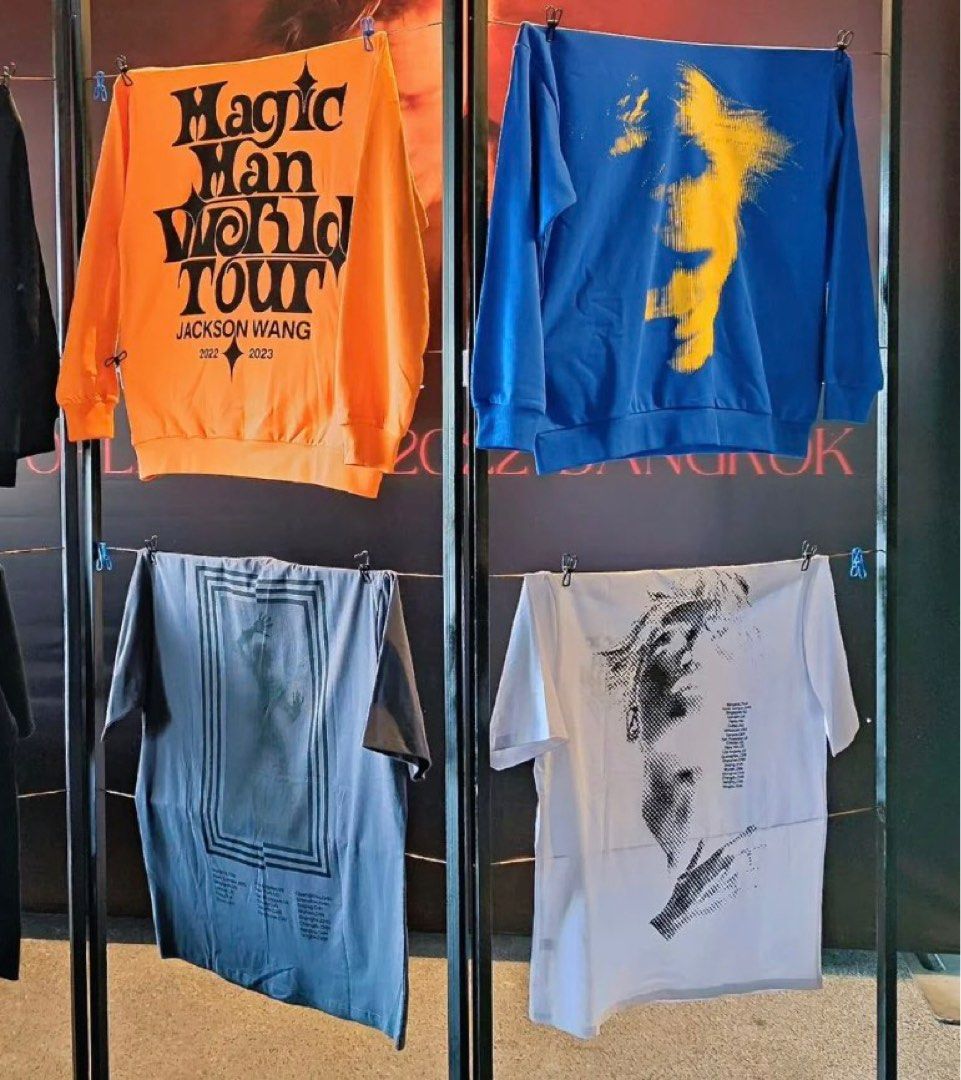Jackson Wang Tour Shirt Magic Man Tour Tshirt Ahgase Tee -  New Zealand