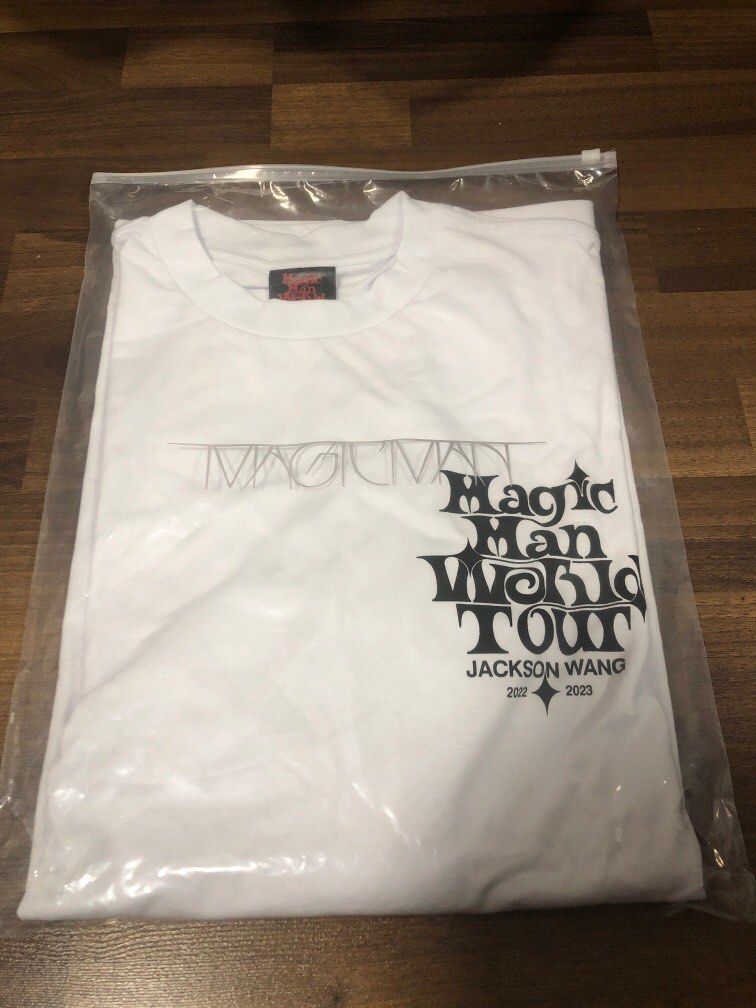 Jackson Wang Tour Shirt Magic Man Tour Tshirt Ahgase Tee -  New Zealand
