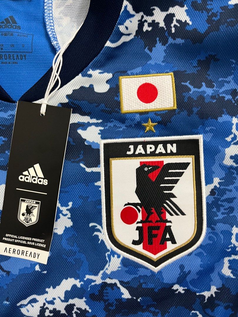 Japan JFA Anime Version Football Jersey Soccer Shirt Adidas F15295 - Sz L |  eBay