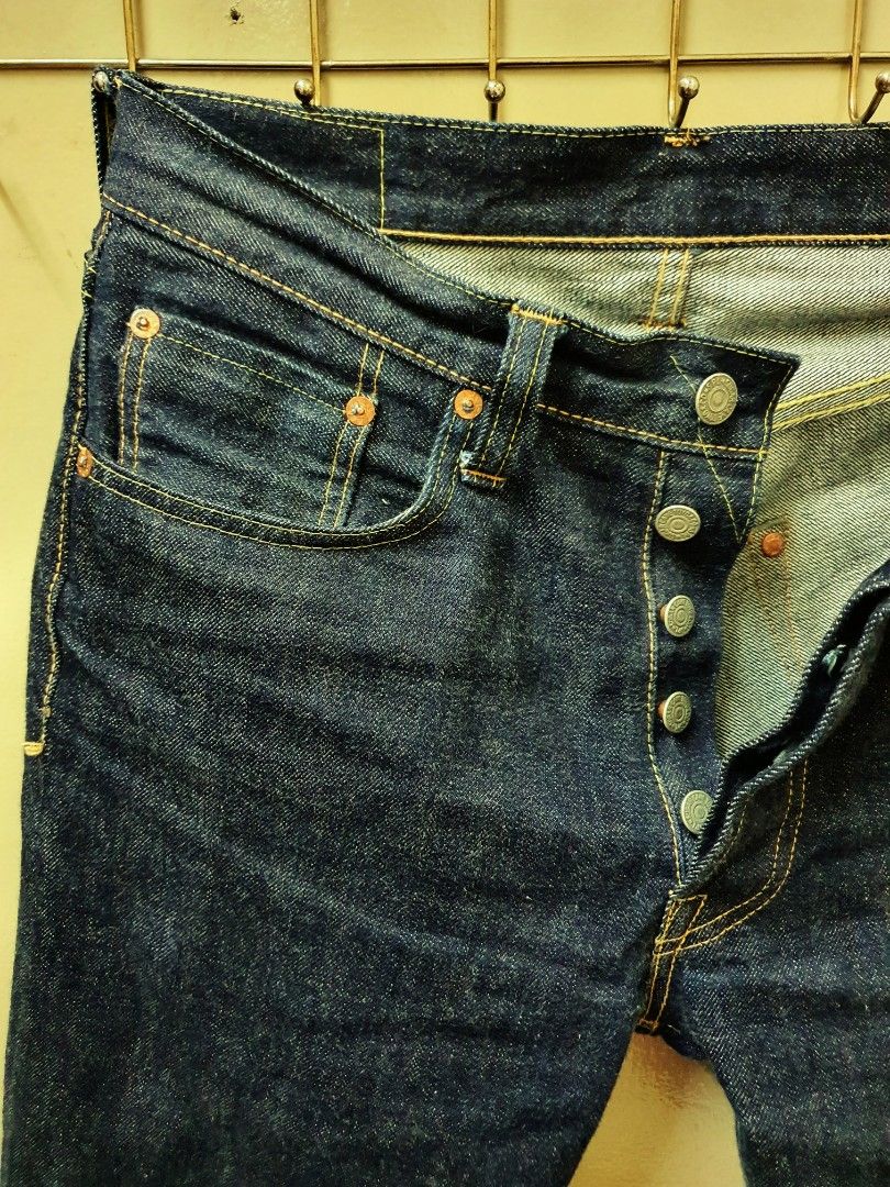 SugarCane Jeans Selvedge 1947 (14.25oz) made in JAPAN, Men's Fashion ...