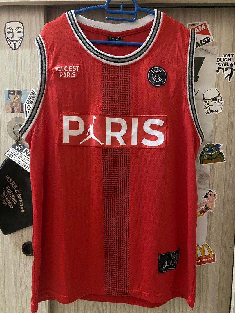 Jordan X PSG Basketball Jersey
