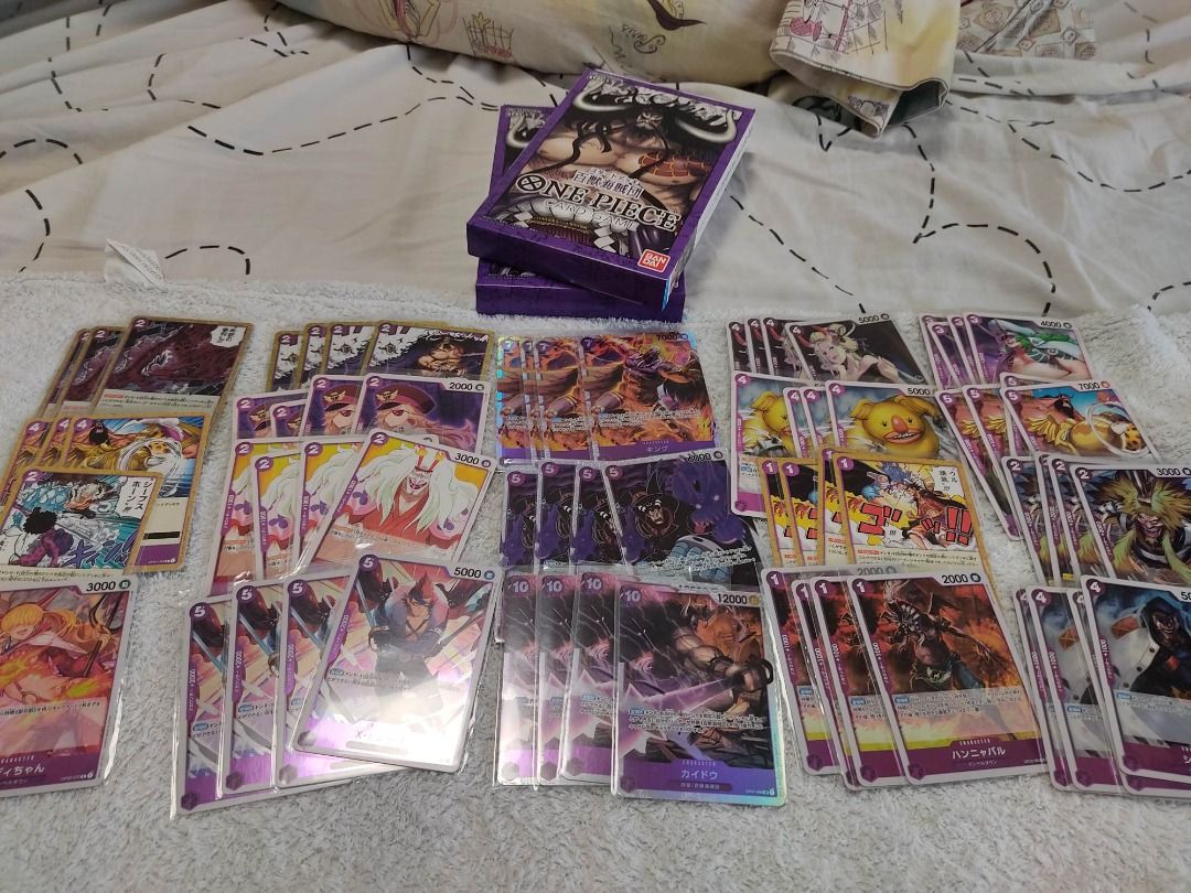 KAIDO META DECK one piece card game op01 op02, Hobbies & Toys, Toys