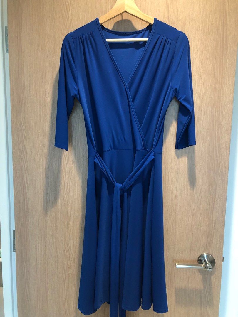blue scarface dress Scarface Tie Top Blue main image 1