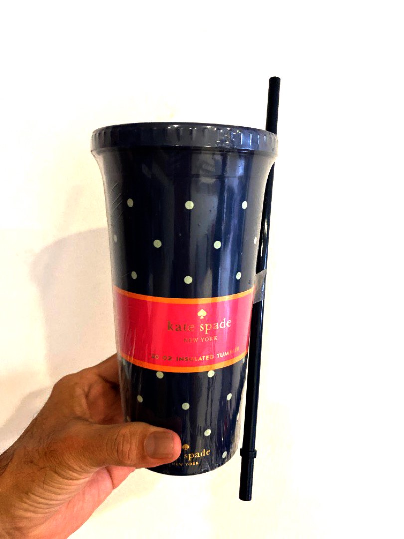 Kate Spade Tumbler, Furniture & Home Living, Kitchenware & Tableware