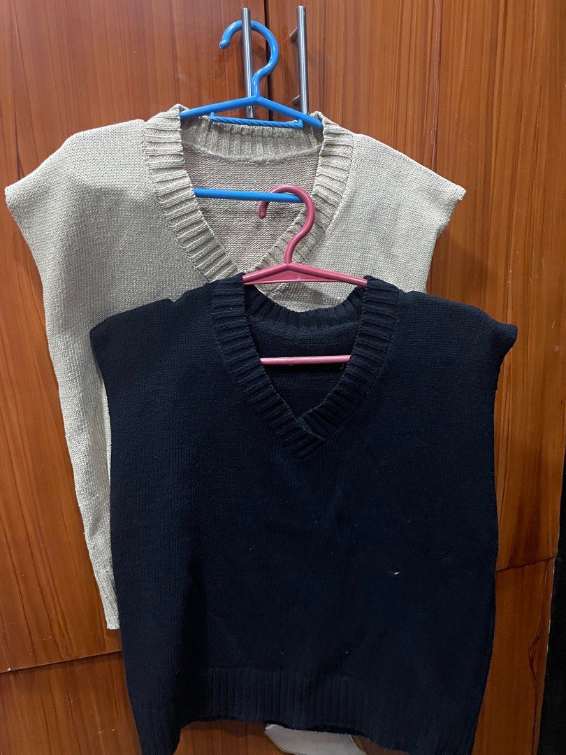 knitted vest men outfit
