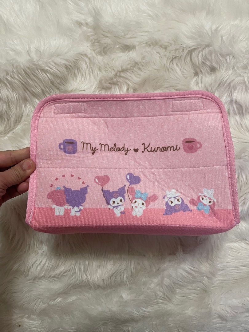 Kuromi&My Melody Tissue Cover (Category: Storage Boxes & Baskets) located in Santa Rosa. Submitted by bellesdreamph (Listing ID 1213255982, Image 2). Description: Kuromi & My Melody Tissue Cover Size approx H7.5 x W26 x D13cm 1pc only P499 each + SF You can order it on My Shopee account.Please click the link below https://shp.ee/848rttf PLEASE READ BEFORE YOU ASK *All item is open for early reservation *Since this item is still in Japan it is SOL